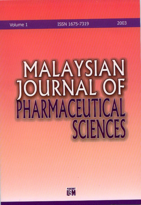 Malaysian Journal of Pharmaceutical Sciences